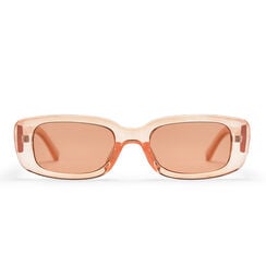 Peach recycled sunglasses
