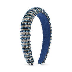 Sparkly blue headband