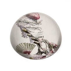 Marie Antoinette Style crystal paperweight