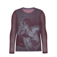 David Bowie Ziggy Stardust mesh top