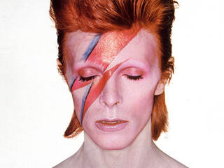 Photograph of David Bowie, Kevin Cummins, 1970s, Uk. Museum no: S.1326-2010. © Victoria and Albert Museum, London