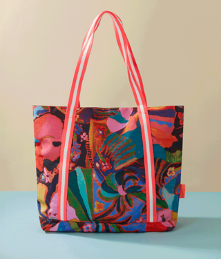 Psychadelic Dreams large tote bag